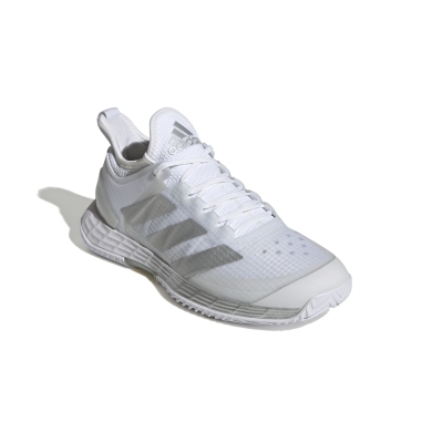 adidas Buty tenisowe Adizero Ubersonic 4 Allcourt #22 białe/srebrne Damskie